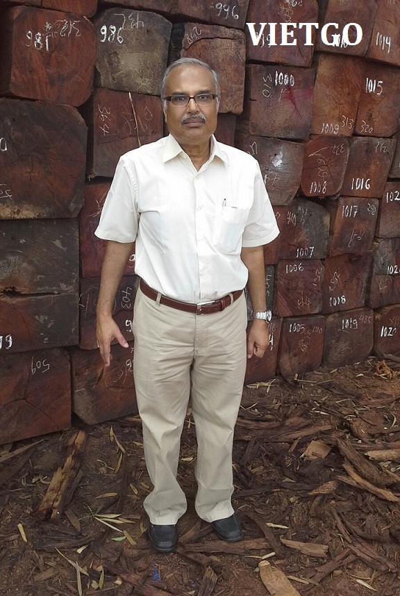 Cơ hội xuất khẩu 20 container 40HQ gỗ giáng hương tròn và xẻ sang Ấn Độ