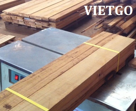 Cơ hội xuất khẩu 1 container 20ft gỗ teak Lào xẻ sang Nhật Bản