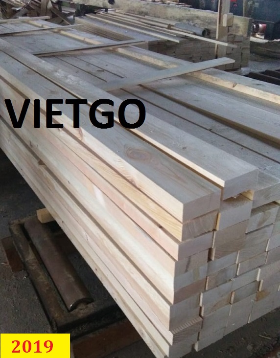 (Cập nhập lần 1) Cơ hội giao thương CẢ NĂM - Đơn hàng xuất khẩu gỗ thông xẻ sang Ấn Độ