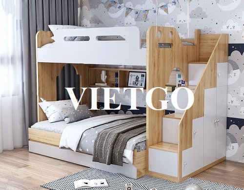 Vị khách hàng người Nam Phi muốn tìm nhà cung cấp mặt hàng giường tầng gỗ