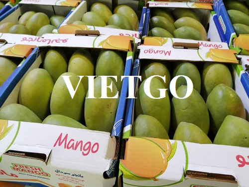 Opportunity to export Mangos to Jordan market