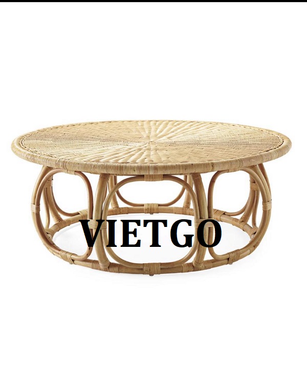 Opportunity to export rattan tables to Australia