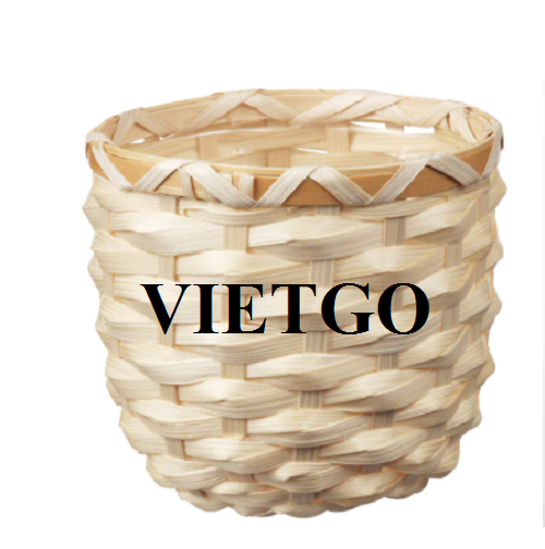 Opportunity to export rattan baskets planted to the US market
