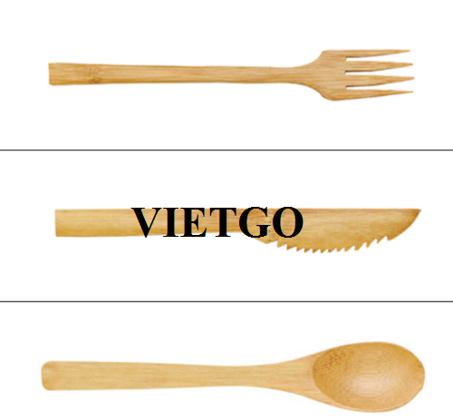 An enterprise in the US is looking for a potential supplier of bamboo cutlery