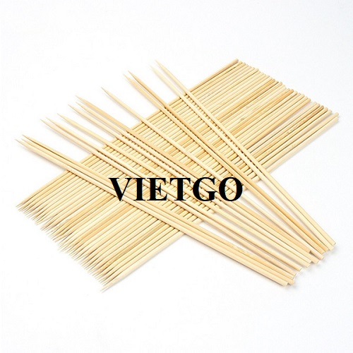 An enterprise in Brazil is looking for a supplier of bamboo toothpicks and skewers
