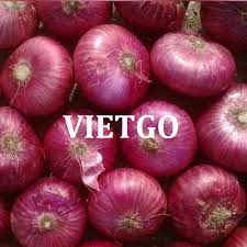 Opportunity to export red onion to the UAE market