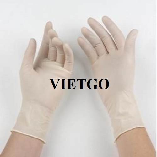 Opportunity to export medical latex gloves for a customer from India