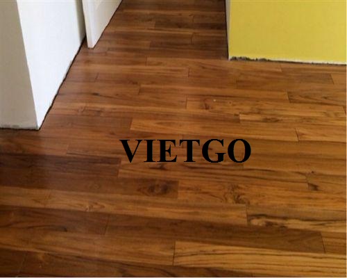 Opportunity to export teak wood flooring to the Indian market