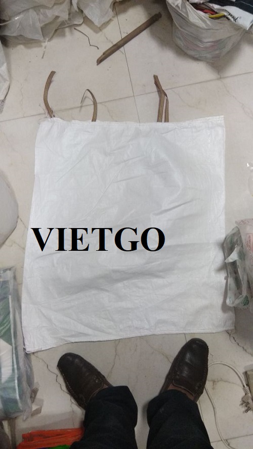Opportunity to export 150,000 PP woven bags for an Indian businessman