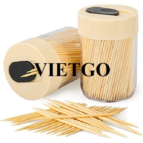 Opportunity to supply bamboo toothpicks for a German trading company