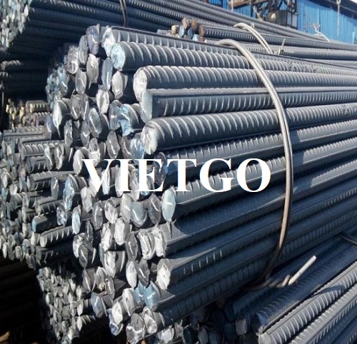 Opportunity to export 125 tons of steel bars to Myanmar market