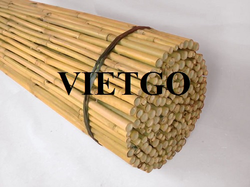 Opportunity to export bamboo poles to the US market