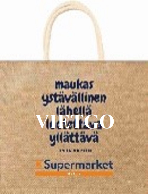 Opportunity to export fabric bags to the Finnish market