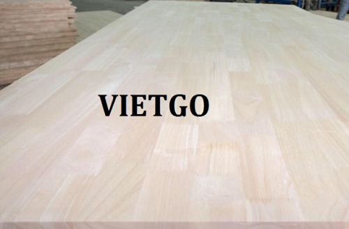 Opportunity to regularly export rubber wood finger jointed boards to the Malaysian market
