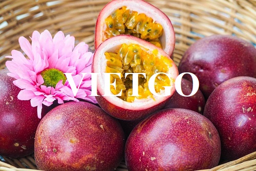Opportunity to export passion fruit to the South Korean market