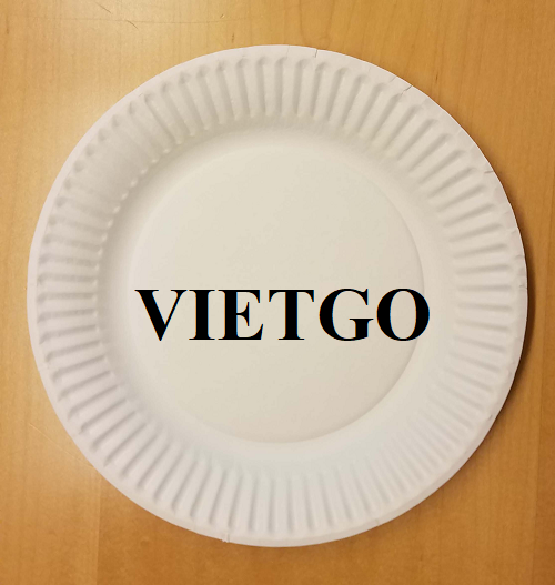 Opportunity to provide 250,000 paper plates to a business in the US