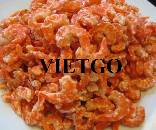 Opportunity to export dried shrimp products to the Italian market