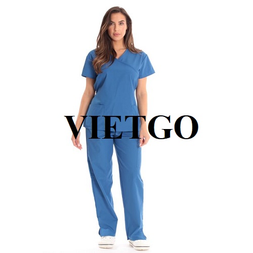 Opportunity to export medical scrubs to Saudi Arabia