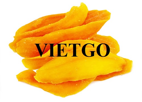 Opportunity to cooperate with a British customer for dried mango products
