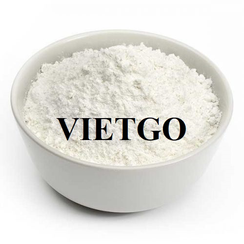 Trade opportunity to export tapioca starch to the Egyptian market