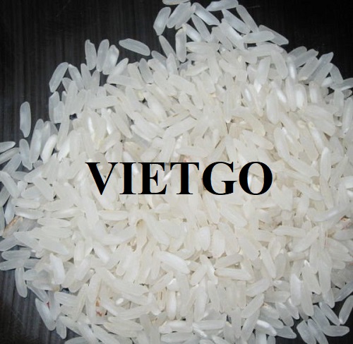 Commercial affair to export white rice monthly for a Chinese company
