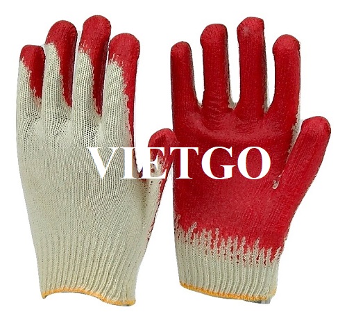 Commercial affair to export work gloves to the US market