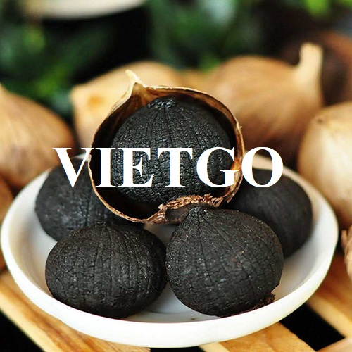 The deal to export black garlic to the American market