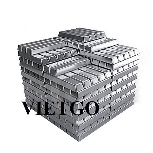 Opportunitity to export aluminum ingots to the Chinese market