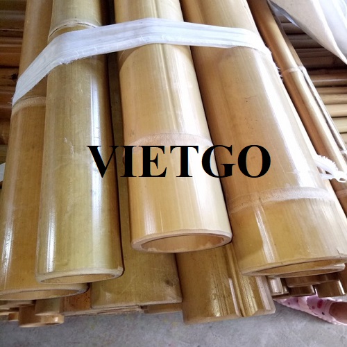 The deal to export a large number of bamboo poles for a long-standing Italian enterprise
