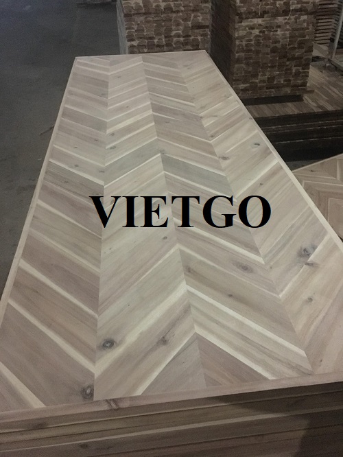Opportunity to provide parquet table top for a Chinese businessman