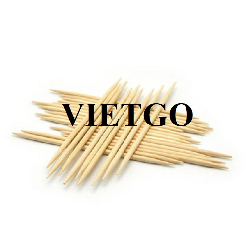Trade opportunity to export bamboo toothpicks for a business in Spain