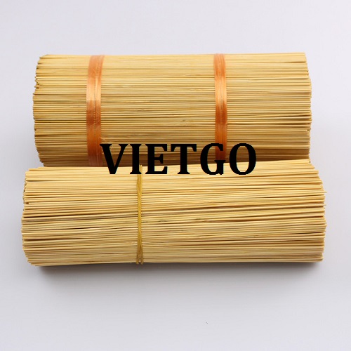 The Indian partner needs to find suppliers of bamboo stick products