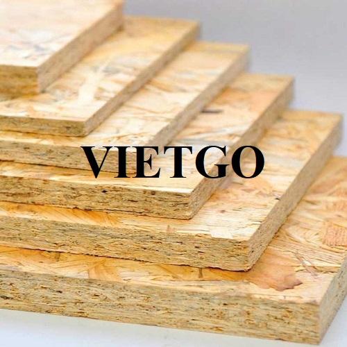 The Russian customer needs to import oriented particle boards (OSB) to carry on his company's upcoming project