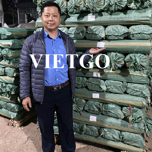 CONGRATULATION- MR. HUNG HAS SUCCESSFULLY SIGNED THE FIRST EXPORT ORDER FOR WOOD BROOMSTICKS TO THE EGYPT MARKET JUST AFTER ONE MONTH JOINING VIETGO SERVICES.