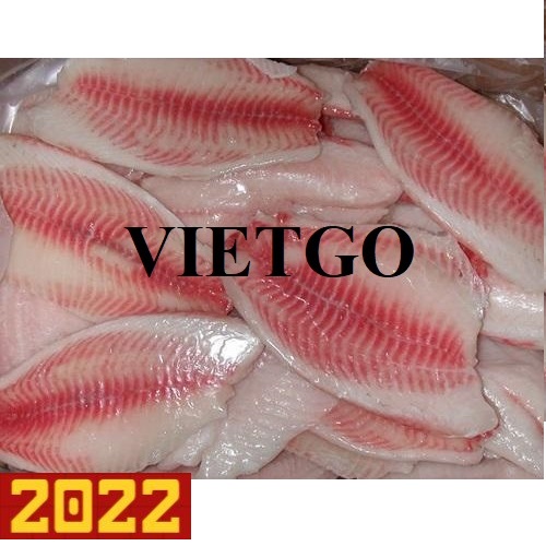The deal to export frozen tilapia within at least 01 year to the Ukrainian company