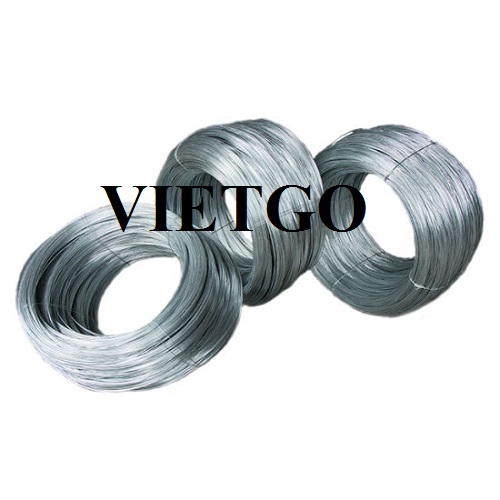 Trade opportunity to export galvanized iron wire to the Iraqi market