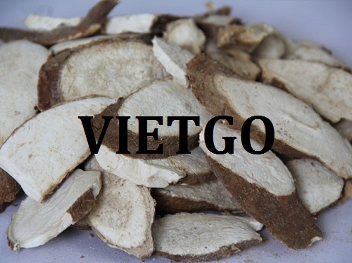 A French customer needs to find a supplier for the order to export cassava chips to the Chinese market