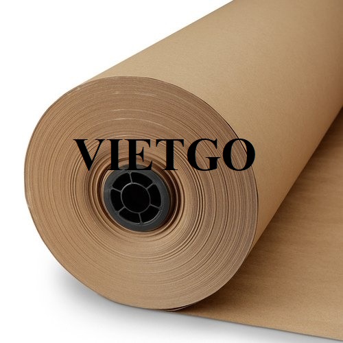 Commercial affair of Kraft paper rolls to the Turkish market