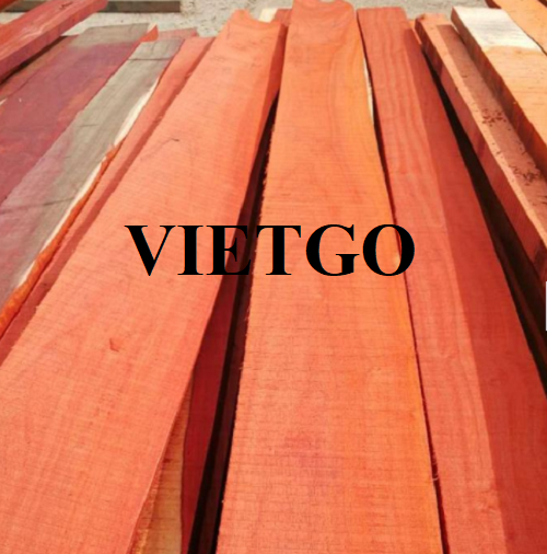 The commercial affair of a New Zealand customer to export red padauk timbers