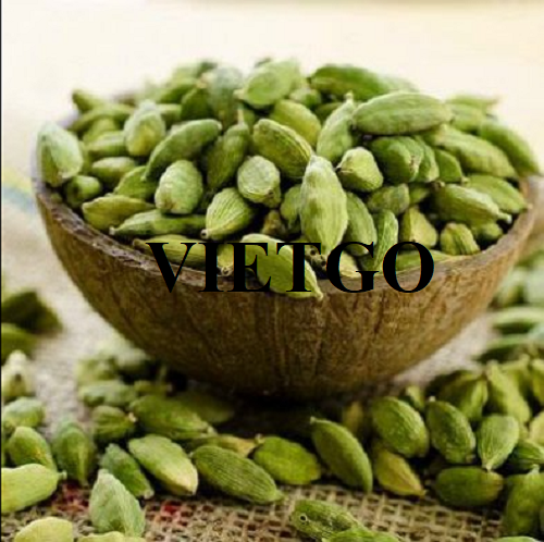 Opportunity to export cardamom from an Indian customer