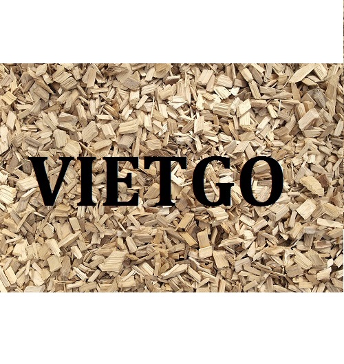 A trading opportunity for the wood chips from a Chinese business