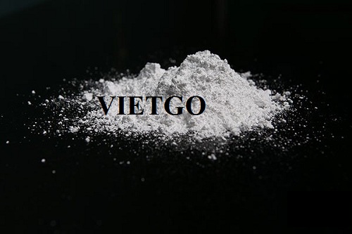Trade opportunity to export CaCO₃ powder to the Chinese market