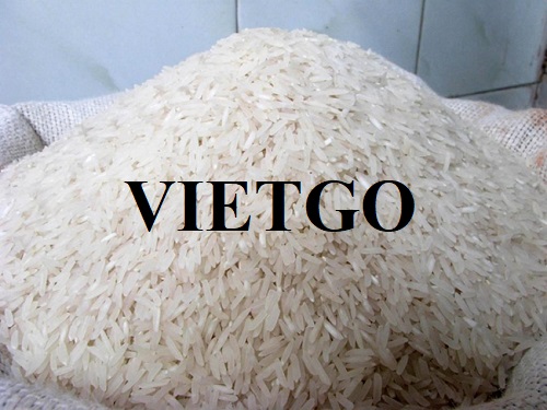 The cooperation deal to export long-grain white rice comes from an American customer