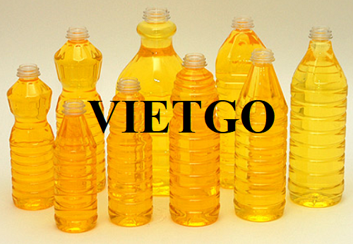Opportunity to export a large amount of vegetable oil to the Chinese market