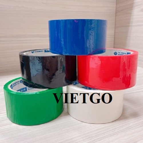 The deal to export adhesive tapes to the Indian market
