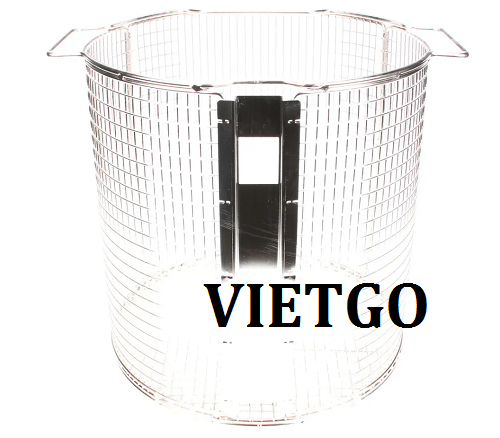 Opportunity to export stainless steel fryer basket to the US market