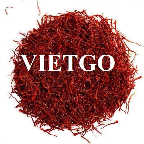 Opportunity to cooperate with an Indian enterprise for an order to export saffron