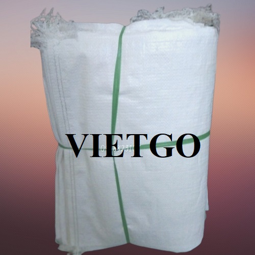 A Cambodian trader needs to import large quantities of PP bags