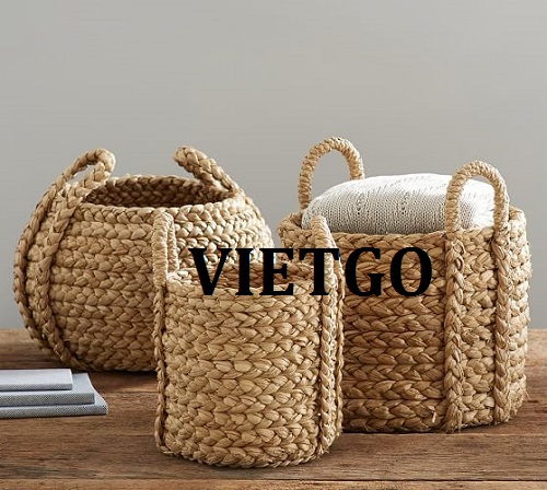 The export deal of 33,000 bamboo and rattan basket products to the French market