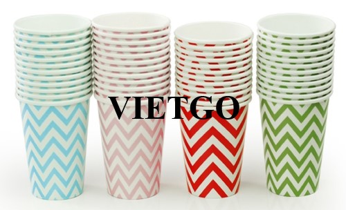 A Taiwanese customer needs to find a supplier for her monthly export order of 2,500,000 paper cups to the US market.